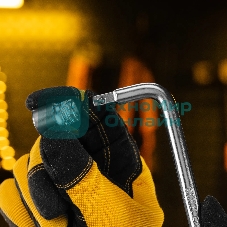 Вороток Г-образный Denzel 150x40 мм, квадрат 1/4