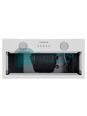 Вытяжка встраиваемая Maunfeld Trapeze 602M белый, 60 см, 1150 куб. м/ч, 54 дБ