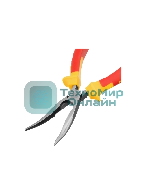 Длинногубцы Matrix изогнутые insulated 200 мм, двухкомпонентные рукоятки