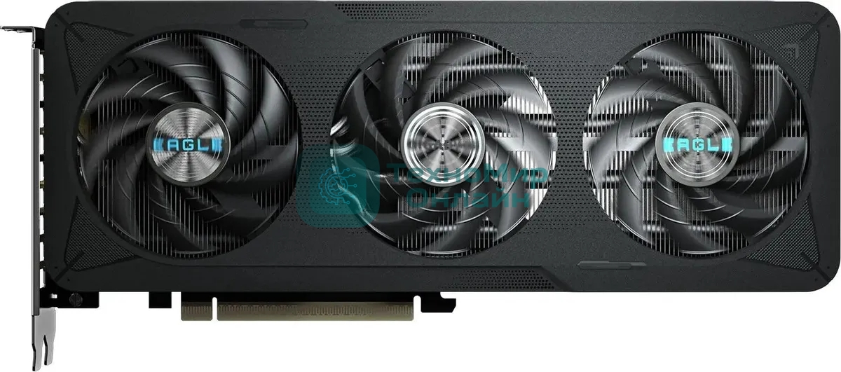 Видеокарта Gigabyte GeForce RTX 5060 Ti Eagle Max OC, NVIDIA RTX 5060 Ti, 8 ГБ GDDR7, 128 бит, PCI-e 5.0, 1xHDMI, 3xDP, 2617 МГц