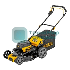 Газонокосилка аккумуляторная бесщет. Denzel DLM-460, 460 мм, травосб. 65 л., Li-Ion, 40 В