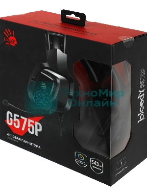 Гарнитура Bloody G575P чёрный, проводная