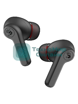 Наушники TWS A4Tech Bloody M30 черный, вкладыши, Bluetooth