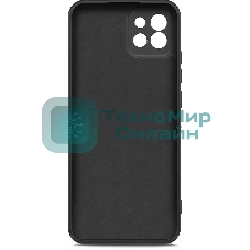 Чехол (клип-кейс) BORASCO Microfiber Case, для Samsung Galaxy A03, черный