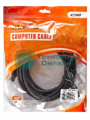 Кабель удлинительный USB3.0 Am-Af 5m Telecom черный (TUS708-5M)
