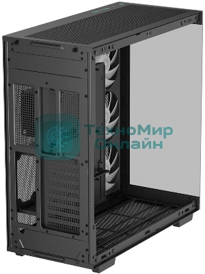 Компьютерный корпус Deepcool CH780 черный (ATX, без БП, ARGb, 4xUSB3.2 Type-A + USB3.2 Type-C) (R-CH780-BKADE41-G-1) MidiTower