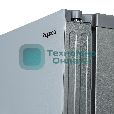 Холодильник Бирюса SBS 541 TWG текстурированное белое стекло двухкамерный 343/198 л морозилка слева, NoFrost, Side-by-side