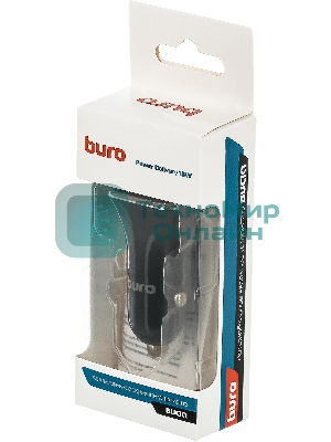 Автомобильное зарядное устройство Buro BUCK1 3A PD черный