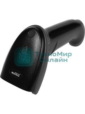 Сканер штрих-кода ручной Mertech 2210 P2D 1D/2D, имидж, проводной, 100 скан/сек, USB-HID; USB-COM - эмуляция, черный