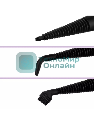 Пароочиститель ручной KITFORT KT-9138-3 черно-желтый, 1050 Вт