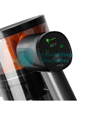 Пылесос вертикальный Leonord LE-1415 DC черный, питание от аккумулятора, 230 Вт, уборка сухая, пылесборник 0,5 л