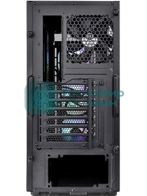 Компьютерный корпус Thermaltake Divider 300 TG ARGb черный без БП ATX 2x120мм 2xUSB 3.0 audio front door bott PSU