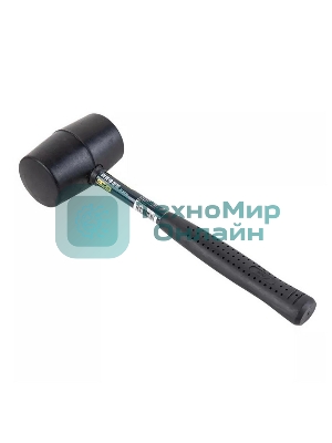 Резиновый молоток со стальной ручкой Deli DL5612 340 грамм, длина 260 мм