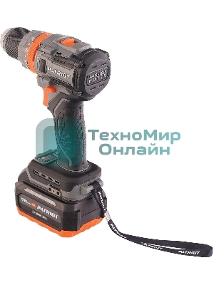 Дрель-шуруповерт Patriot BR 214UES, 21 В, 4 Ач, 85 Нм, бесщеточный