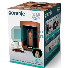 Кофеварка Gorenje ATCM730T медный/черный, исп. кофе - молотый, 0.27 л, 730 Вт.