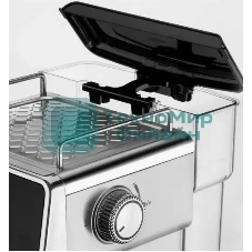 Кофеварка рожковая Ufesa BERGAMO серебристый, исп. кофе - молотый, 1.8 л, 1350 Вт, 20 бар