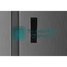 Холодильник Kraft KF-MS4801XI серый двухкамерный, 316/164 л, морозилка сбоку, No Frost, Side-by-Side