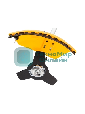 Триммер бензиновый Denzel DR-52, 52 см3, неразъемная штанга, состоит из 2 частей