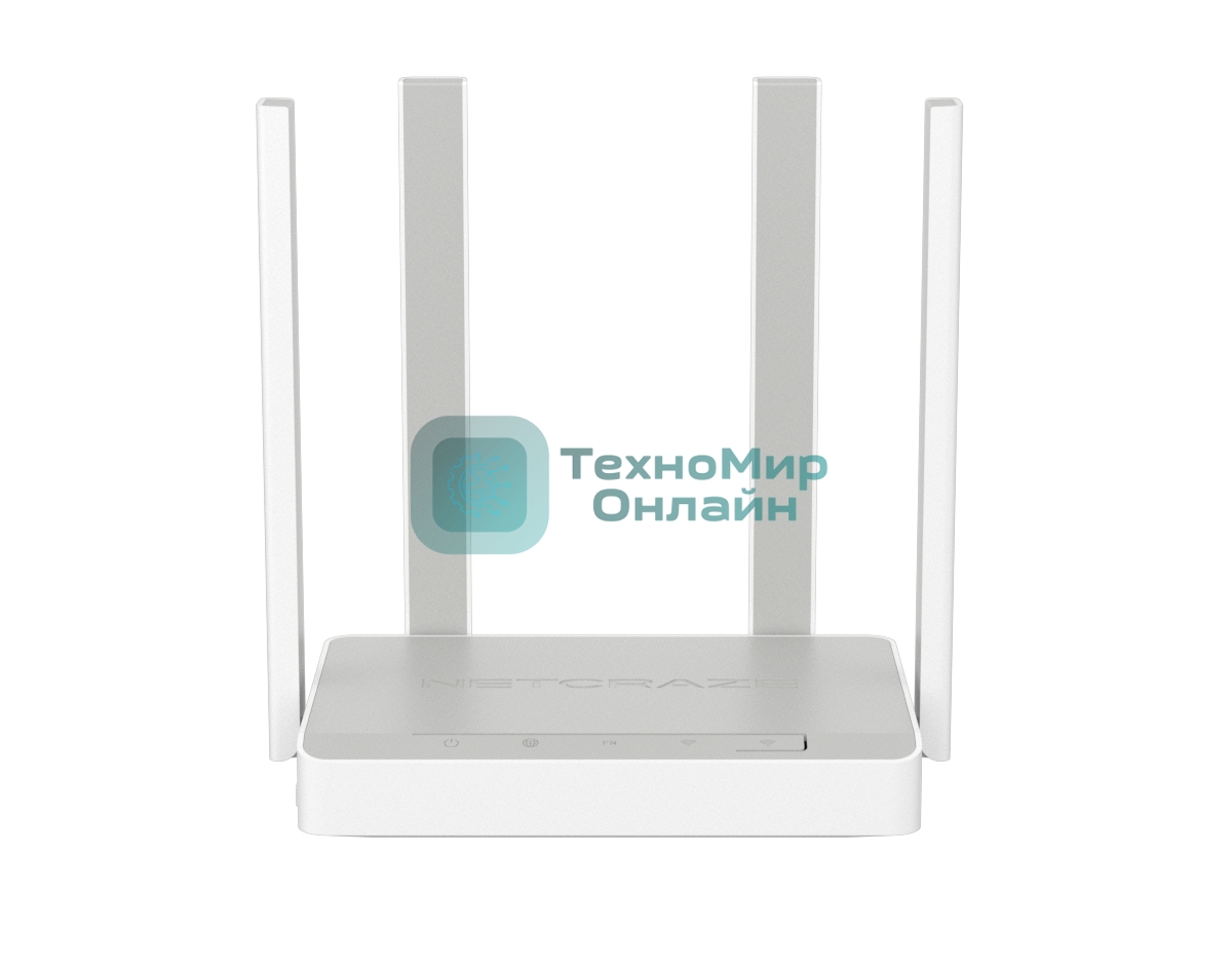 Гигабитный интернет-центр Netcraze Viva (NC-1913) с Mesh Wi-Fi 5 AC1200, 4-портовым Smart-коммутатором и многофункциональным портом USB