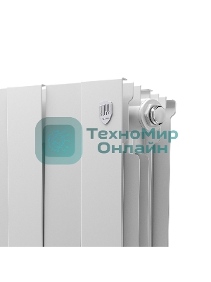 Радиатор биметаллический Royal Thermo PianoForte 300 белый - 14 секц.