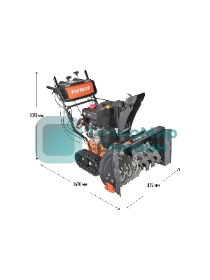 Снегоуборщик бензиновый Patriot СИБИРЬ 130 CЕТ 13л.с.