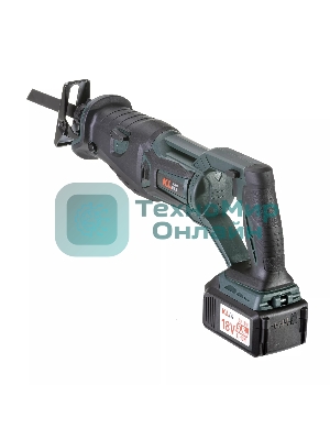 Профессиональная пила сабельная бесщеточная KLPRO KLTKT18B-50 (18В, Li-ion-2шт, 5.0Ач, полотно дерево/металл, З/У-4A, сумка)