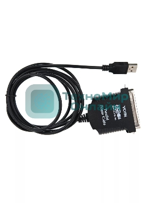 Кабель AM/LPT 1.8м VCOM адаптер USB -> LPT (прямое подключение к LPT порту принтера), VUS7052