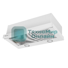 Вытяжка телескопическая HOMSair Flat 50 белый, 50 см, 520 куб. м/ч, 47 дБ