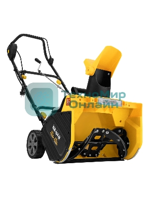 Электрическая снегоуборочная машина Denzel ESB-460-M, 1.8 кВт, металлический шнек, LED фара