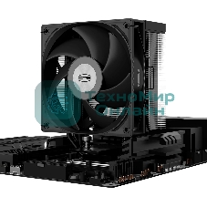 Устройство охлаждения(кулер) PcCooler RT500 TC Soc-AM5/AM4/1200/1700/1851 черный 4-pin 32dB Al+Cu 240W Ret (RT500TC-BKNWYX-GL)