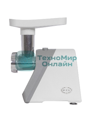 Мясорубка электрическая SUPRA MGS-2099 белый, 1600 Вт, 1.6 кг/мин, реверс, защита от перегрузки, насадки - 1