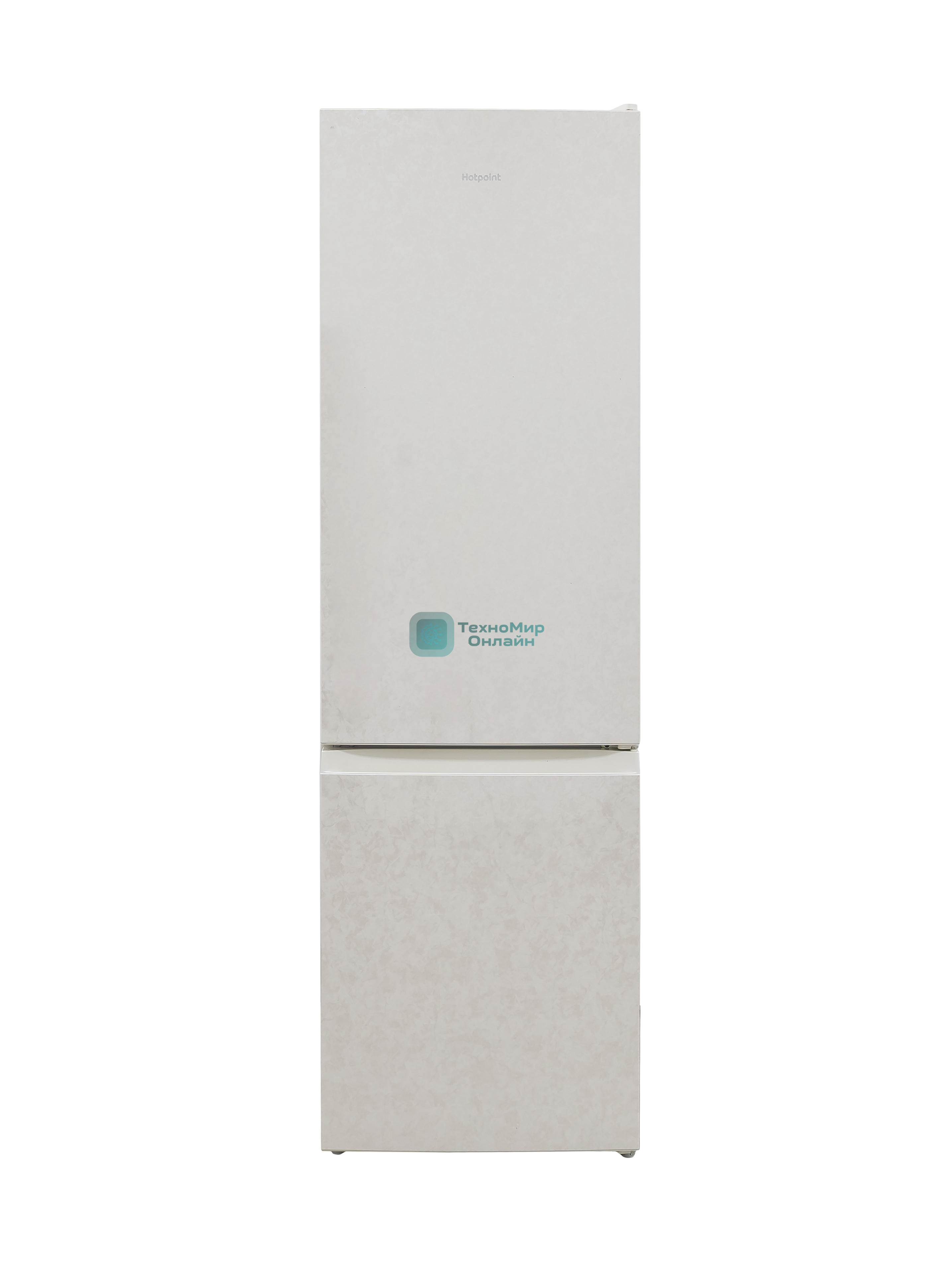 Холодильник Hotpoint HT 5200 C AB мраморный двухкамерный 240/83л морозилка снизу, No Frost