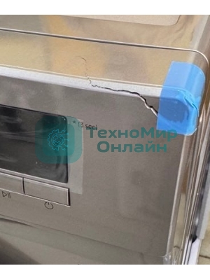 (Поврежденный товар) Стиральная машина Samsung WW80T3040BS/LP серебристый 8кг [См.описание!]