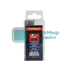 Сверло EDGE by PATRIOT по металлу 5,2 мм, упаковка 10шт