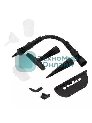 Пароочиститель ручной KITFORT KT-9138-3 черно-желтый, 1050 Вт