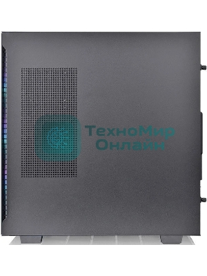 Компьютерный корпус Thermaltake Divider 300 TG ARGb черный без БП ATX 2x120мм 2xUSB 3.0 audio front door bott PSU