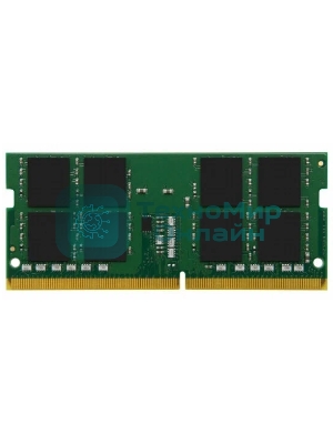 Оперативная память Kingston ValueRAM, DDR4, 16GB (1x16GB), 2666MHz, CL19, SO-DIMM