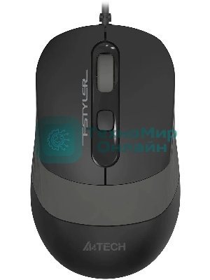 Мышь проводная A4Tech Fstyler FM10ST серый, 1600 dpi, USB, кнопки - 4