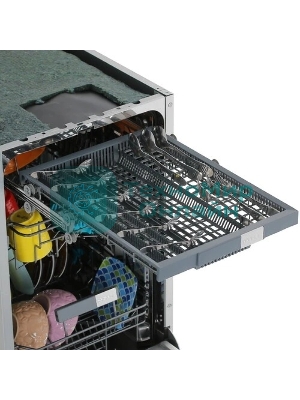 Встраиваемая посудомоечная машина Gorenje GV572D10, черный, 44.8 см, 11 компл., 44 дБ, класс A+++