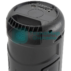 Минисистема Hyundai H-MC1221 черный 15Вт FM USB BT SD/MMC