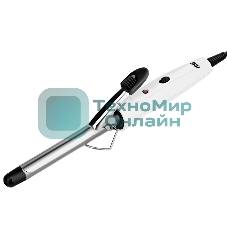 Щипцы для завивки волос HITT HT-6407 белый/черный, 16 мм, 190 °C, 1 режим