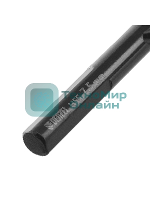 Сверло по металлу Denzel 7,5 мм, HSS-Tin, Golden Tip, 8 шт.