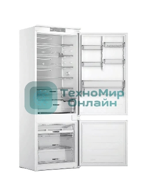 70 см, 193.5х54.3х69 см, 295/99 л, инверторный компрессор, автоматическая разморозка, зона свежести влажная, сенсорное управление, технология 6 SMYSL FreshControl, MultiFlow, FreezeControl, перенавешиваемые дверцы, скользящие направляющие, Италия