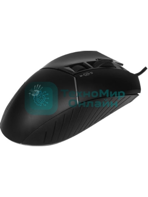Мышь проводная A4Tech Bloody W95 Max черный, 12000 dpi, USB, кнопки - 10