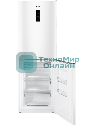 Холодильник Atlant ХМ-4619-109-ND белый двухкамерный 187/94л морозилка снизу