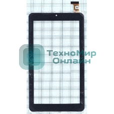 Сенсорное стекло (тачскрин) HC184104C1 FPC021H V2.0 (184x104 мм), черное