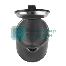 Чайник электрический Centek CT-0005 черный, 1.7 л, 2200 Вт, бесшовная колба, двойные стенки, эффект термоса