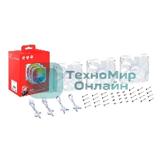 Вентилятор для корпуса ADATA XPG VENTO R 120 ARGb PWM белый, 120 мм, 1600 об/мин, 32 дБ, 4 pin