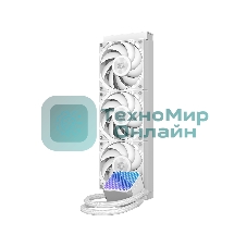 Система жидкостного охлаждения ID-COOLING DX360 MAX белый 120мм алюминий+медь 2150rpm 32.5db 4-pin 350W