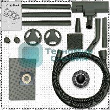 Строительный пылесос Bort BSS-1625-Storm 1600Вт (уборка: сухая/влажная) синий